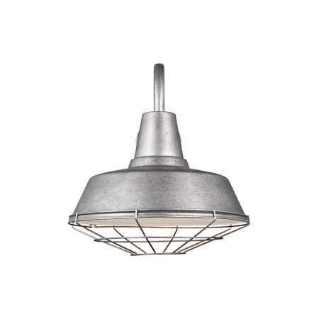 Visual Comfort Barn Light Extra Large Cage Accessory Weathered Pewter