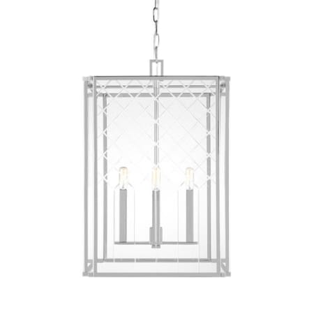 Visual Comfort Erro 4 Light 16" Wide Pendant Polished Nickel