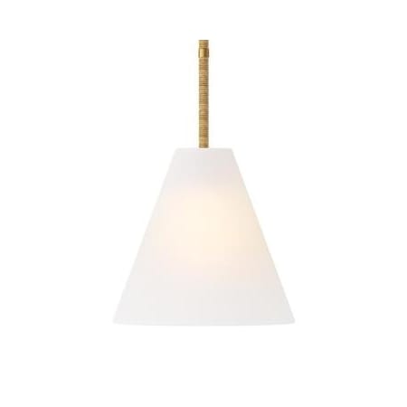 Visual Comfort Remy 11" Wide Pendant Burnished Brass
