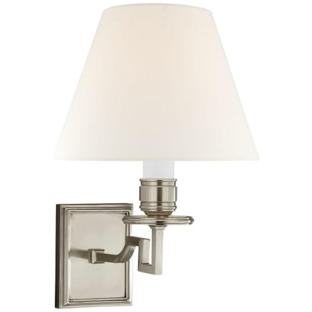 Visual Comfort Dean 13" Tall Wall Sconce Brushed Nickel