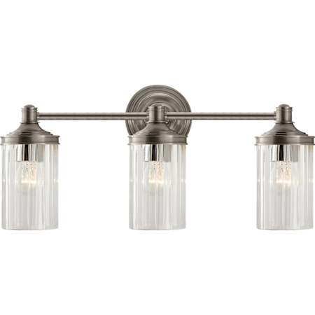 Visual Comfort Ava 20" Bath Light by Alexa Hampton Antique Nickel