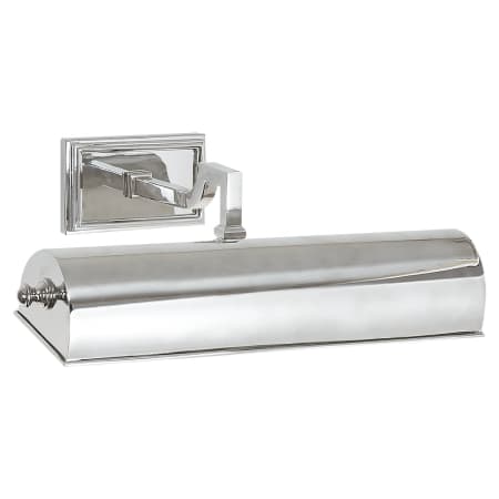 Visual Comfort Dean 14" Hardwired or Plug-In Picture Light by Alexa Hampton Polished Nickel