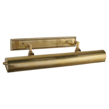 Visual Comfort Dean 24" Hardwired or Plug-In Picture Light by Alexa Hampton Natural Brass