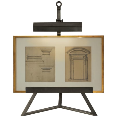 Visual Comfort Estelle 22" Table Lamp by Alexa Hampton Gun Metal