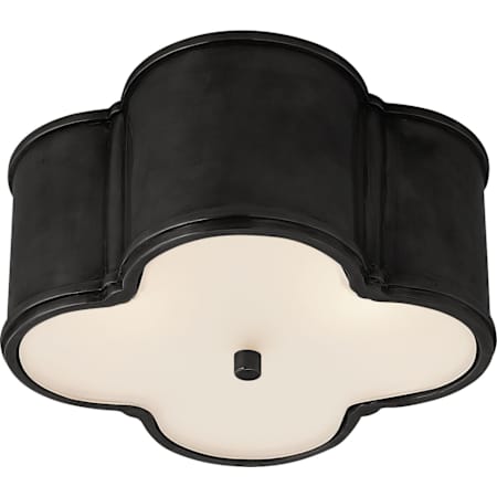Visual Comfort Basil 11" Flush Mount by Alexa Hampton Gun Metal