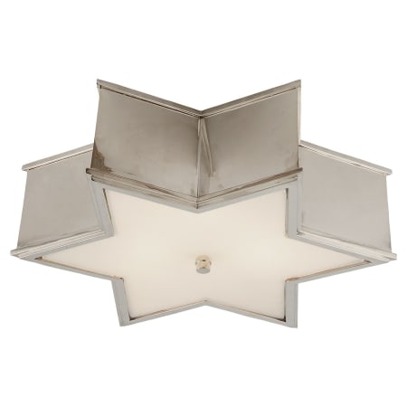 Visual Comfort Sophia 17" Flush Mount by Alexa Hampton Polished Nickel
