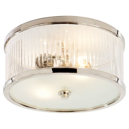 Visual Comfort Randolph 11" Flush Mount by Alexa Hampton Polished Nickel