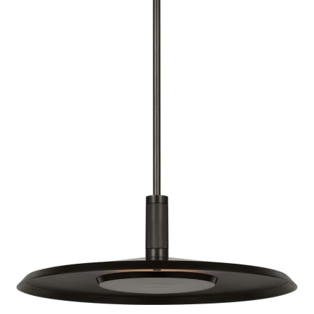Visual Comfort Saucer 18" Wide LED Pendant Dark Bronze