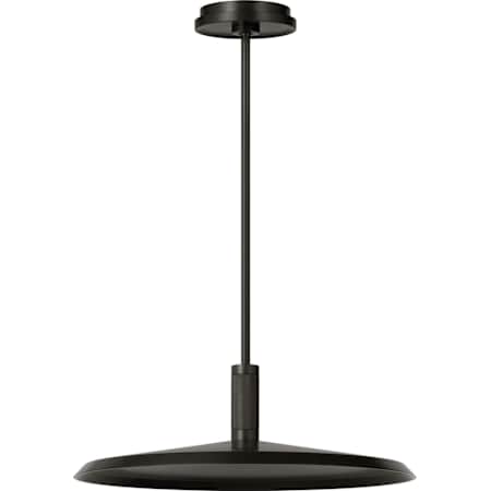 Visual Comfort Saucer Direct 18" Wide LED Pendant Bronze