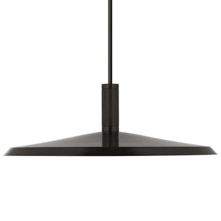 Visual Comfort Saucer Direct 24" Wide LED Pendant Bronze