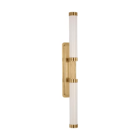 Visual Comfort Alo 36" Tall LED Wall Sconce Polished Natural Brass