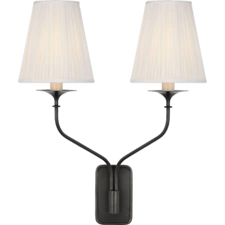 Visual Comfort Knox 2 Light 19" Tall Wall Sconce Bronze