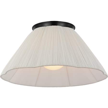 Visual Comfort Bradley 24" Wide Semi-Flush Ceiling Fixture Bronze