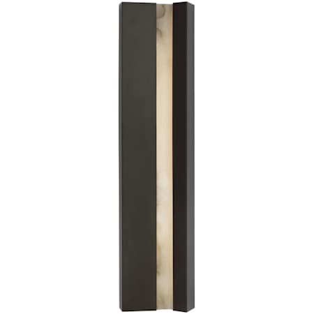 Visual Comfort Austera 32" Tall LED Wall Sconce Matte Carbon