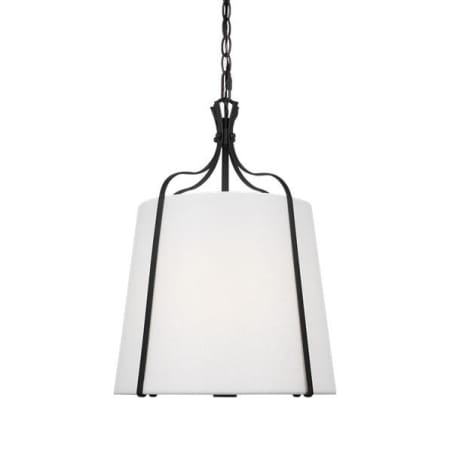 Visual Comfort Leander 14" Wide Pendant Smith Steel