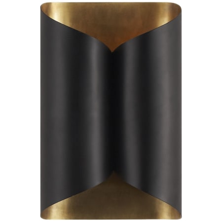 Visual Comfort Selfoss 11" High Wall Sconce Black / Brass