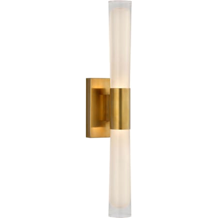 Visual Comfort Brenta Single Sconce Hand-Rubbed Antique Brass