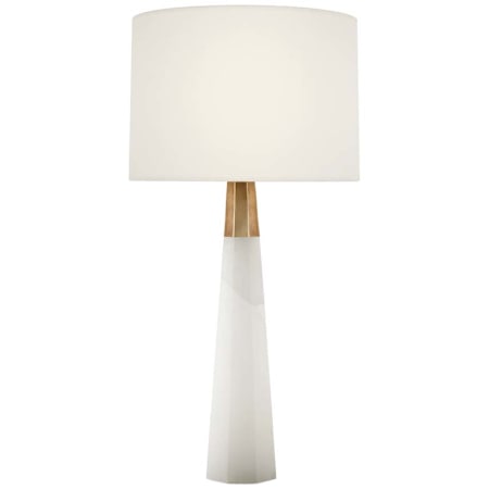 Visual Comfort Olsen 33" Tall Cordless LED Buffet Table Lamp Alabaster / Linen