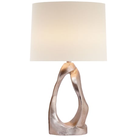 Visual Comfort Cannes 31" Table Lamp by AERIN Burnished Silver Leaf