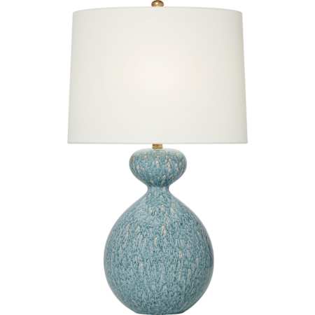 Visual Comfort Gannet 29" Table Lamp by AERIN Blue Lagoon