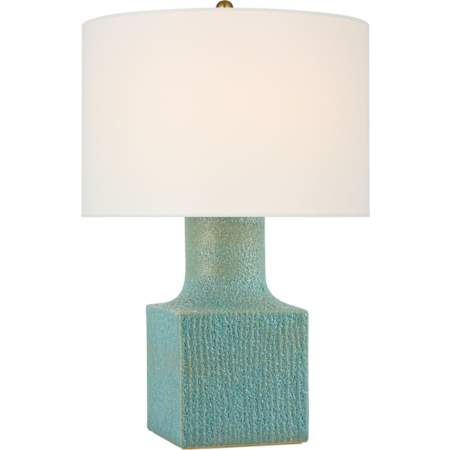 Visual Comfort Aviva 24" Tall Accent Table Lamp Volanic Turquoise