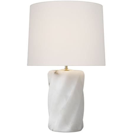 Visual Comfort Ripley 25" Tall Buffet Table Lamp Alabaster