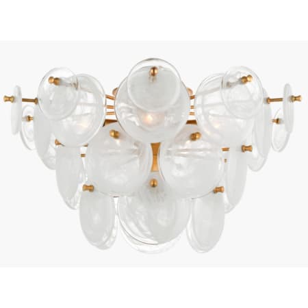 Visual Comfort Loire 5 Light 21" Wide Semi-Flush Ceiling Fixture Gild