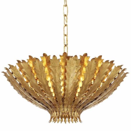 Visual Comfort Hampton 21" Pendant Light by AERIN Gild