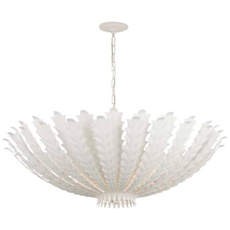 Visual Comfort Hampton 6 Light 40" Wide Abstract Chandelier Plaster White
