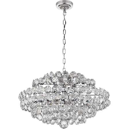 Visual Comfort Sanger 29" Chandelier by AERIN Polished Nickel