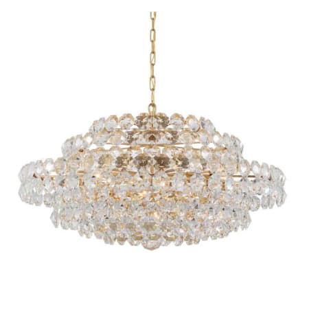 Visual Comfort Sanger 18 Light 37" Wide Empire Chandelier Hand-Rubbed Antique Brass