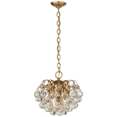 Visual Comfort Bellvale 15" Pendant Light by AERIN Hand-Rubbed Antique Brass