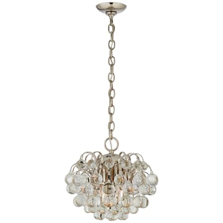 Visual Comfort Bellvale 15" Pendant Light by AERIN Polished Nickel
