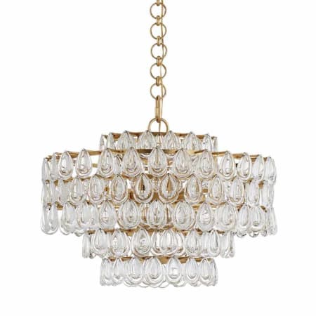 Visual Comfort Liscia 25" Drum Style Chandelier by AERIN Gild
