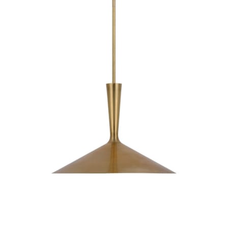 Visual Comfort Rosetta 18" Wide Pendant Hand-Rubbed Antique Brass