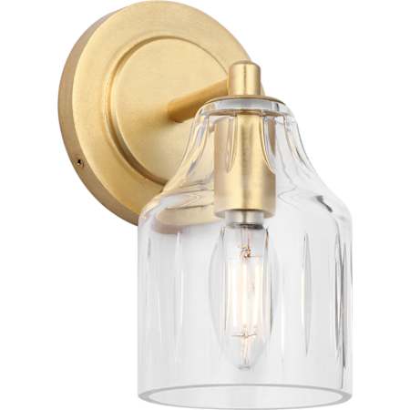 Visual Comfort Augusta 9" Tall Bathroom Sconce Gild