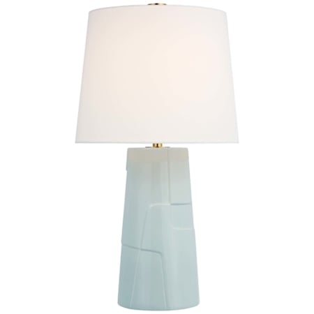 Visual Comfort Braque 29" Tall Buffet Table Lamp Ice Blue Porcelain