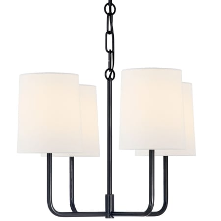 Visual Comfort Go 4 Light 20" Wide Chandelier Charcoal