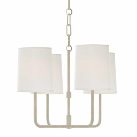 Visual Comfort Go Lightly 19" Shaded Chandelier by Barbara Barry China White