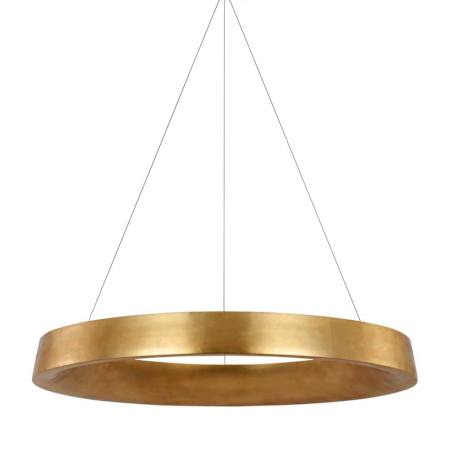 Visual Comfort Neptune 48" Wide LED Ring Chandelier Gild