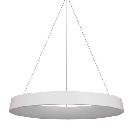 Visual Comfort Neptune 48" Wide LED Ring Chandelier Matte White