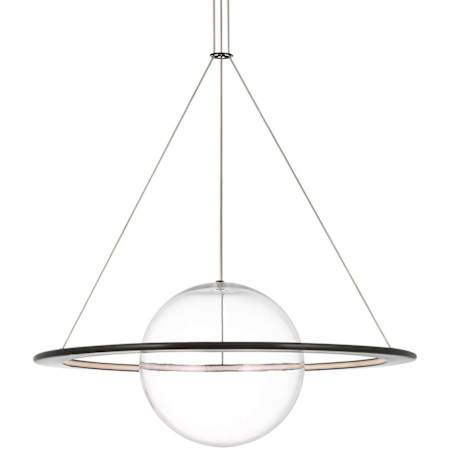 Visual Comfort Cosmos 28" Wide LED Ring Chandelier Bronze