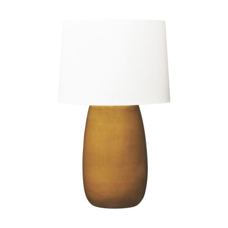 Visual Comfort Roma 30" Tall LED Table Lamp with Linen Shade Olive
