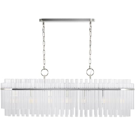 Visual Comfort Beckett 48" Wide Chandelier Polished Nickel