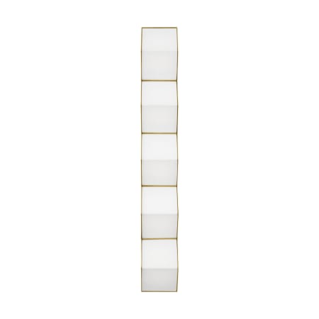 Visual Comfort Zig 31" Tall LED Wall Sconce Natural Brass