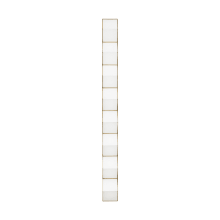 Visual Comfort Zig 49" Tall LED Wall Sconce Natural Brass
