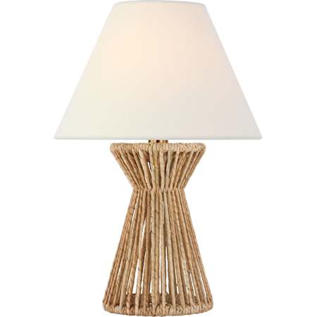 Visual Comfort Antigua 15" Tall Accent Table Lamp Natural Abaca