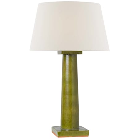 Visual Comfort Colonne 28" Tall Buffet Table Lamp Moss Green