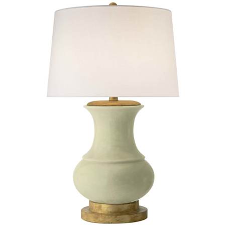 Visual Comfort Deauville 31" Tall Vase Table Lamp Celadon Crackle