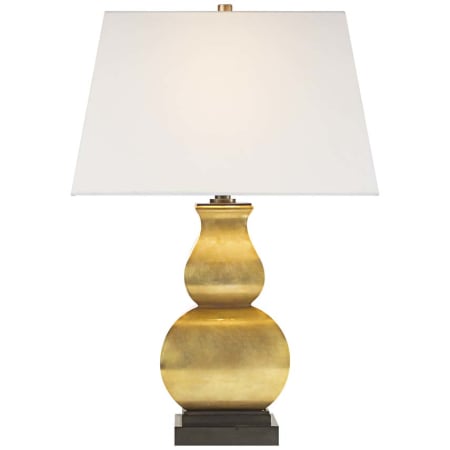 Visual Comfort Fang 27" Tall Accent Table Lamp Antique Burnished Brass / Linen
